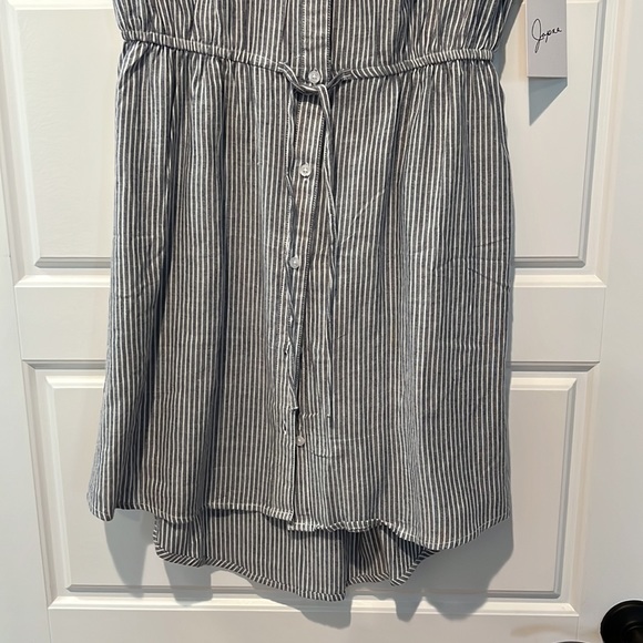 JAPNA short-sleeved buttoned up tunic - Picture 4 of 7